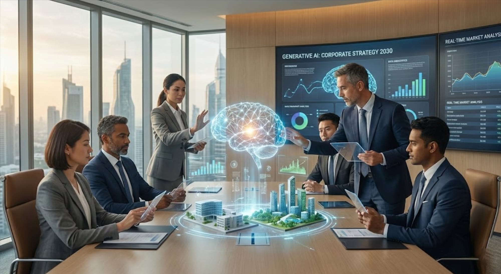 The Future of Corporate America: The Transformative Power of Generative AI