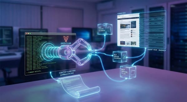 The Death of the Browser Tab: Open Claw, WebMCP, and the New Agentic Stack